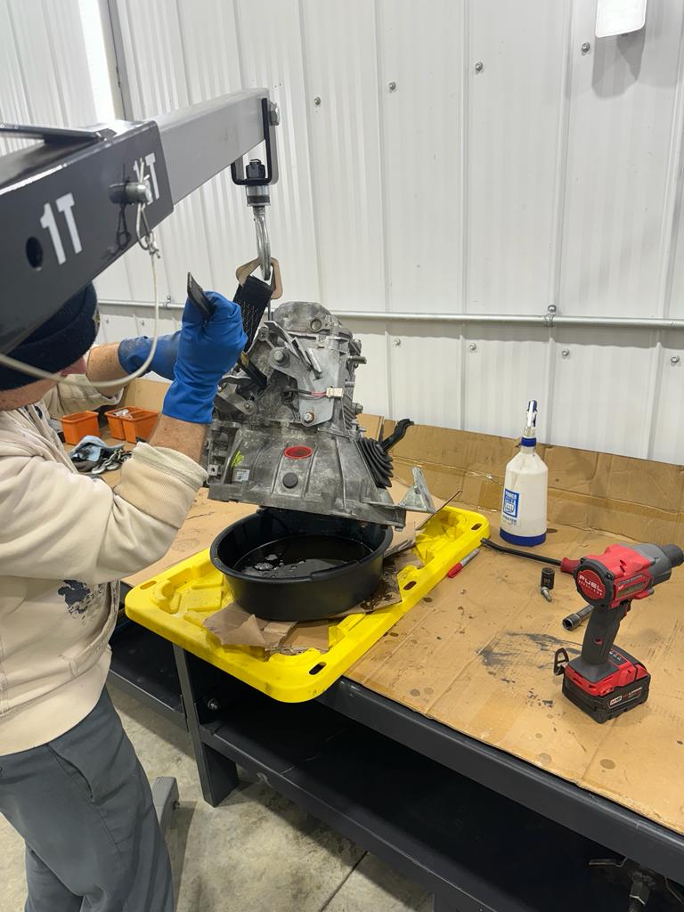 Gearbox overhaul