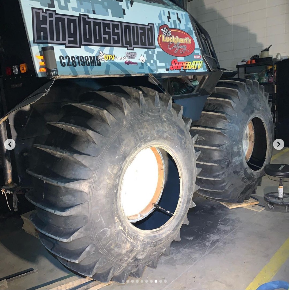 Tire reinstallation after hub bearings replacement