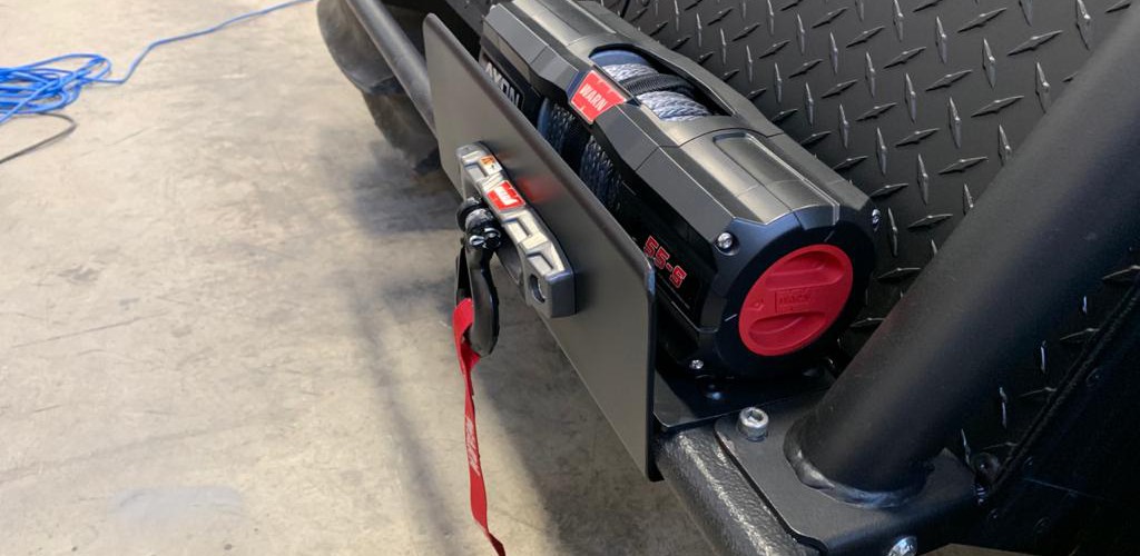 Winch installation