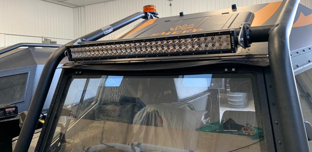 Installation of additional lighting