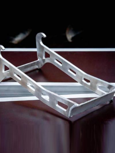 Portable foot step (aluminum)