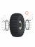 Tire 1600x600-25 (for Sherp Pro) / Image 2