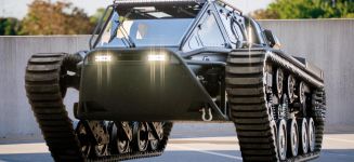 You Can Go Anywhere, Anytime in the Insane Ripsaw Recreational Tank