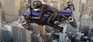 The World’s First Flying Motorcycle
